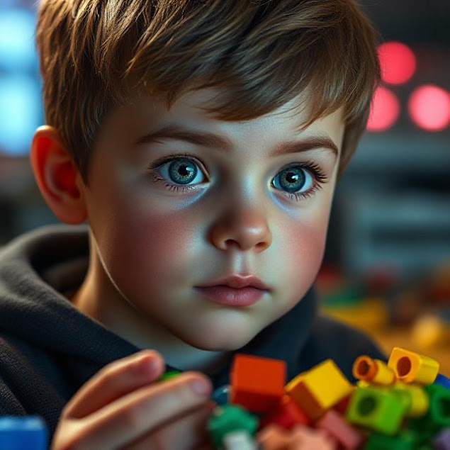 A room with a white wall and a wheelchair, walker, and table against the wall.